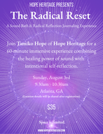 The Radical Reset