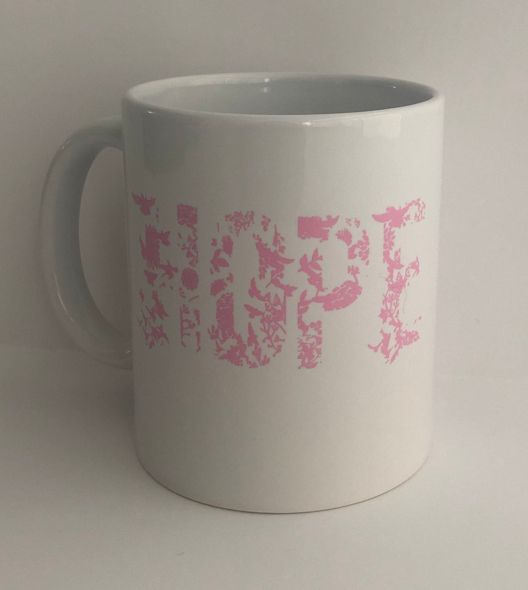 HOPE mug (light pink)